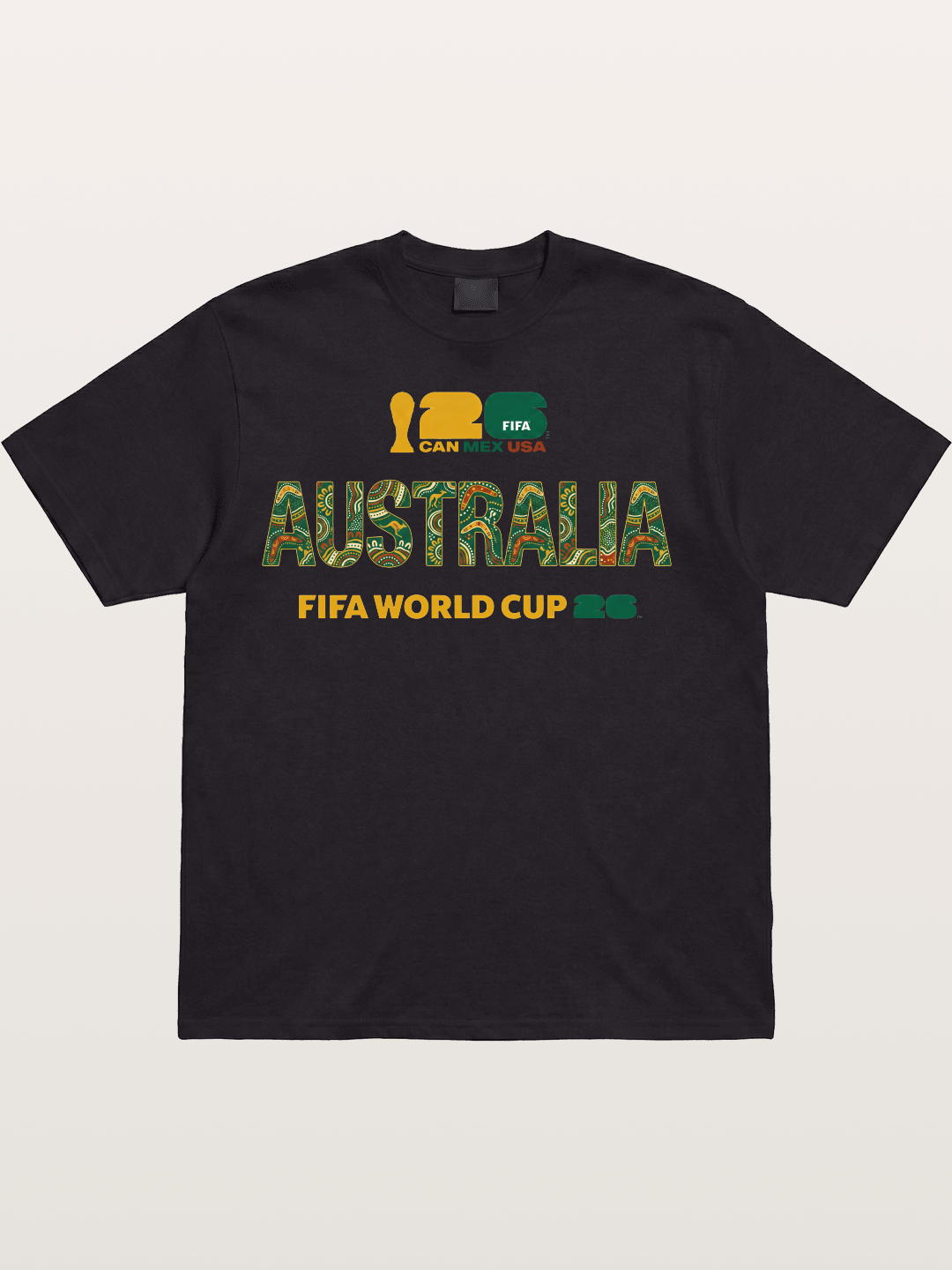 Australia 2026 Aboriginal Design Cotton T-shirt