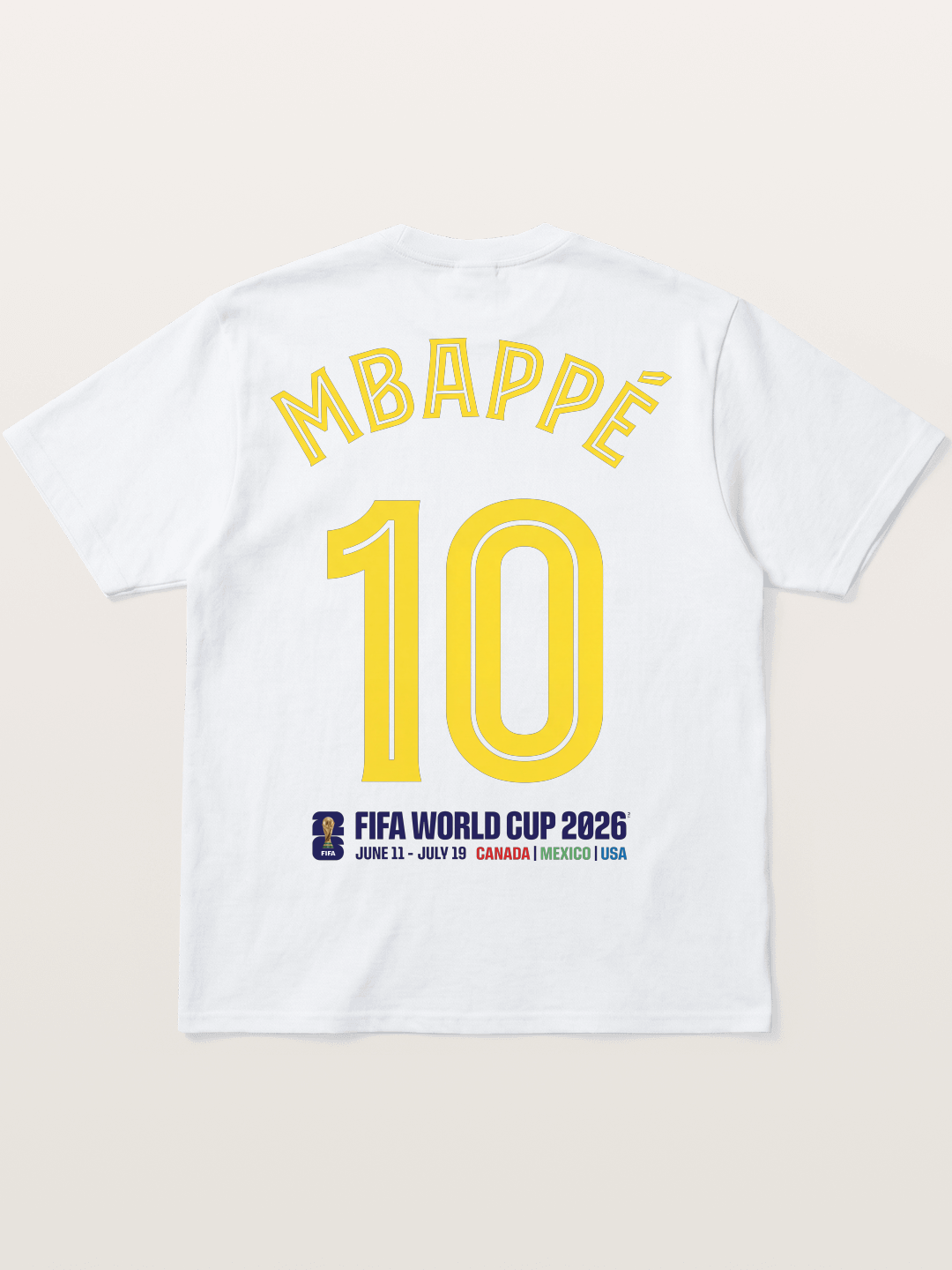 Mbappé 10 World Cup 2026 Cotton T-shirt