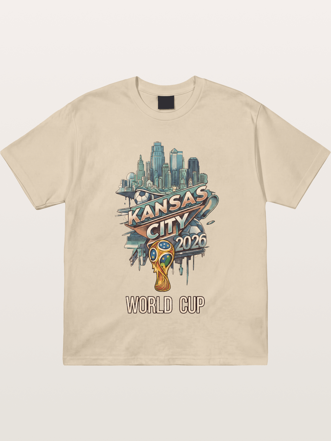 KC World Cup 2026 Emblem Gildan T-shirt