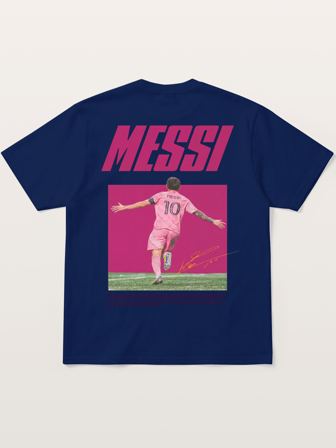 Messi Inter Miami Pink Kit Soft-Stay T-shirt
