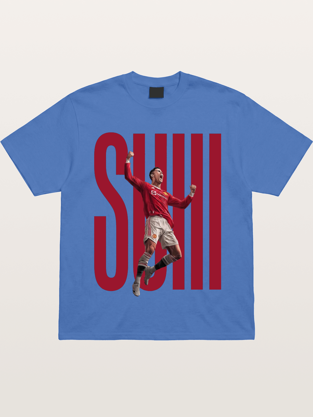 Ronaldo Manchester United Goal Pose Gildan T-shirt