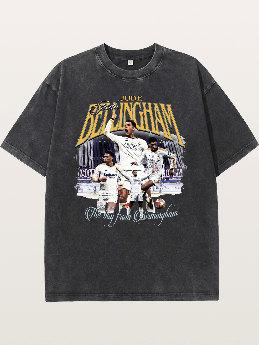 Jude Bellingham Real Madrid Washed T-shirt