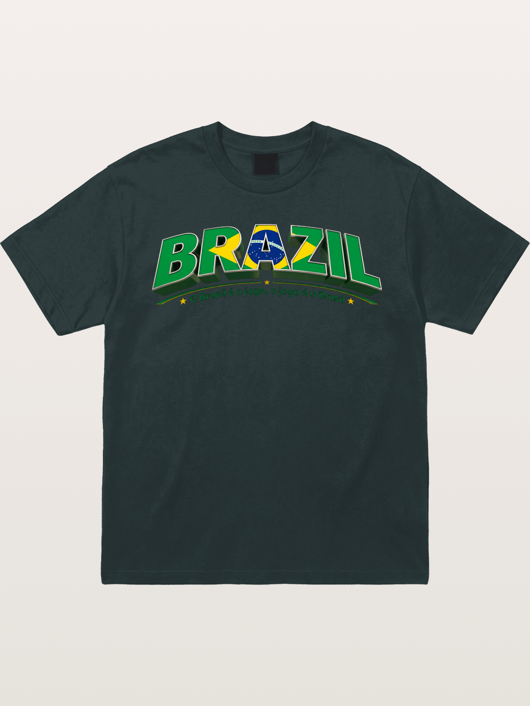 Brazil Retro Team Logo WC Gildan T-shirt