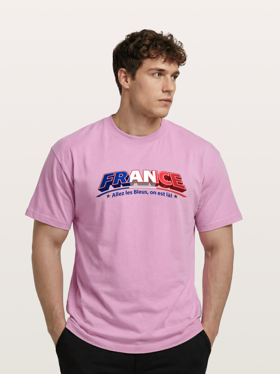 France Retro Team Logo WC Gildan T-shirt