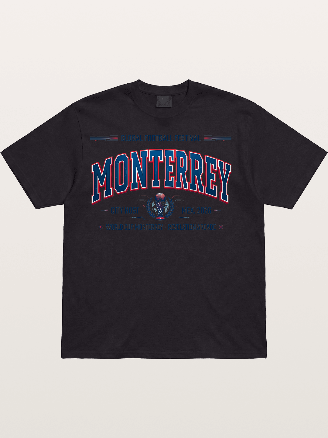 Monterrey 2026 World Cup Graphic Cotton T-shirt
