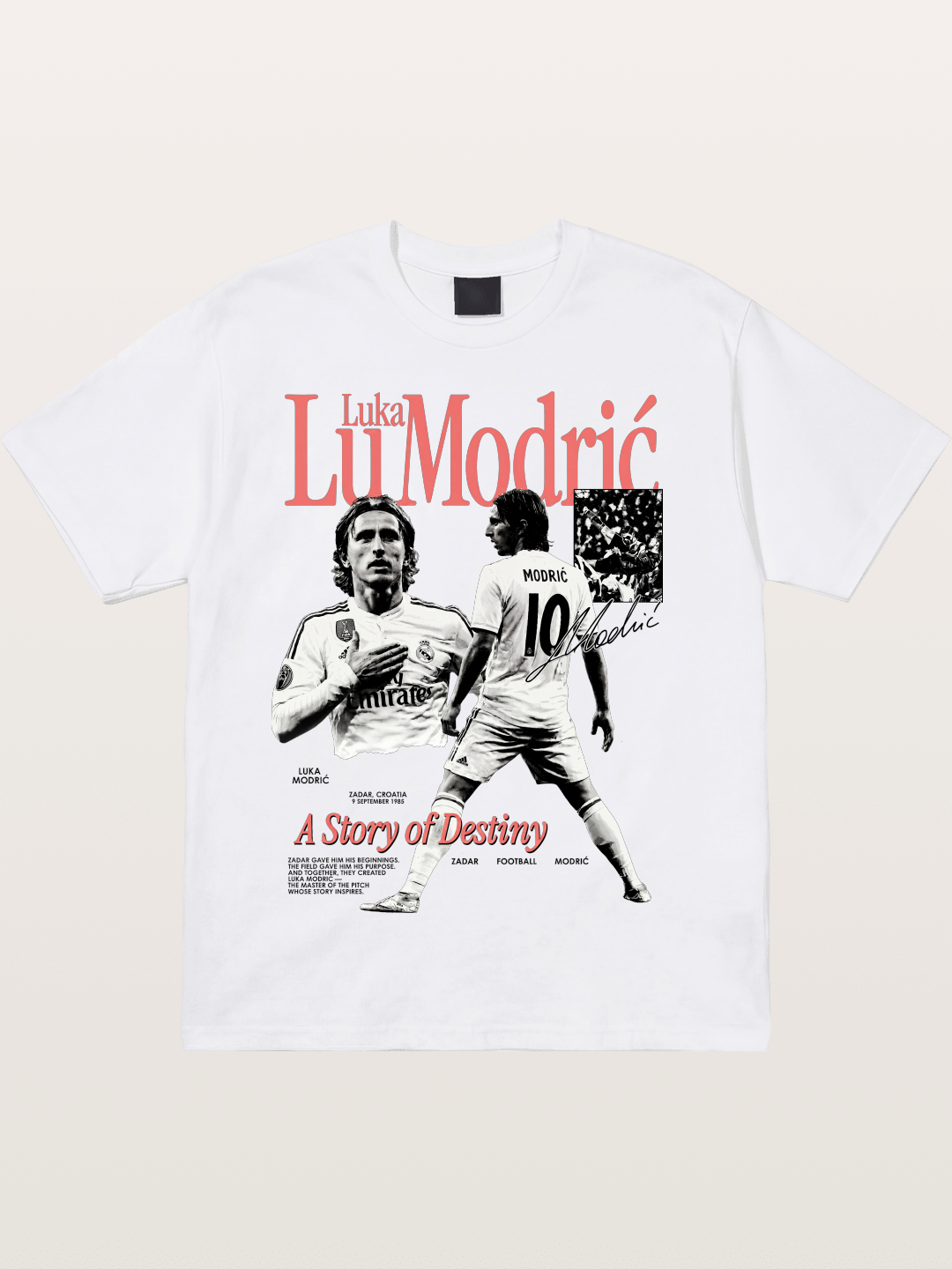 Luka Modric Destiny Story Cotton T-shirt