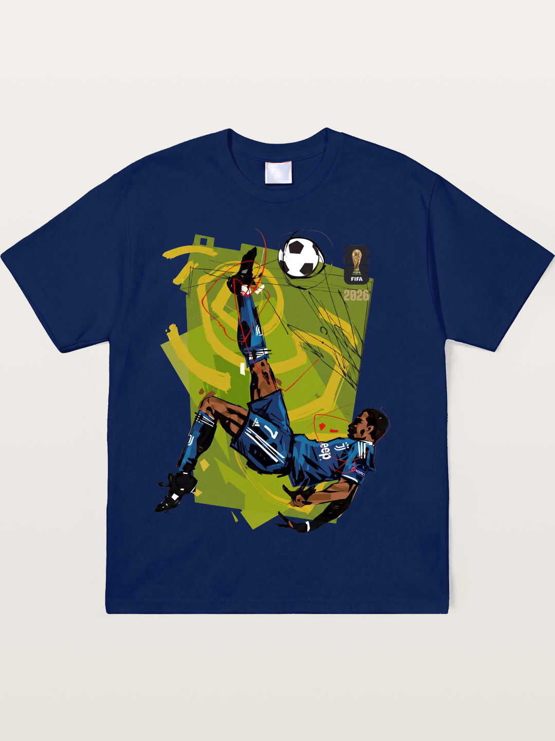Cristiano Ronaldo's classic goal-scoring move Soft-Stay T-shirt