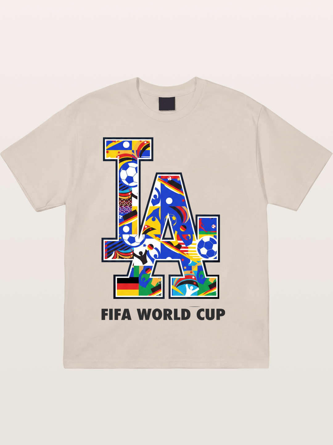 LA 2026 World Cup Nations Flags Cotton T-shirt
