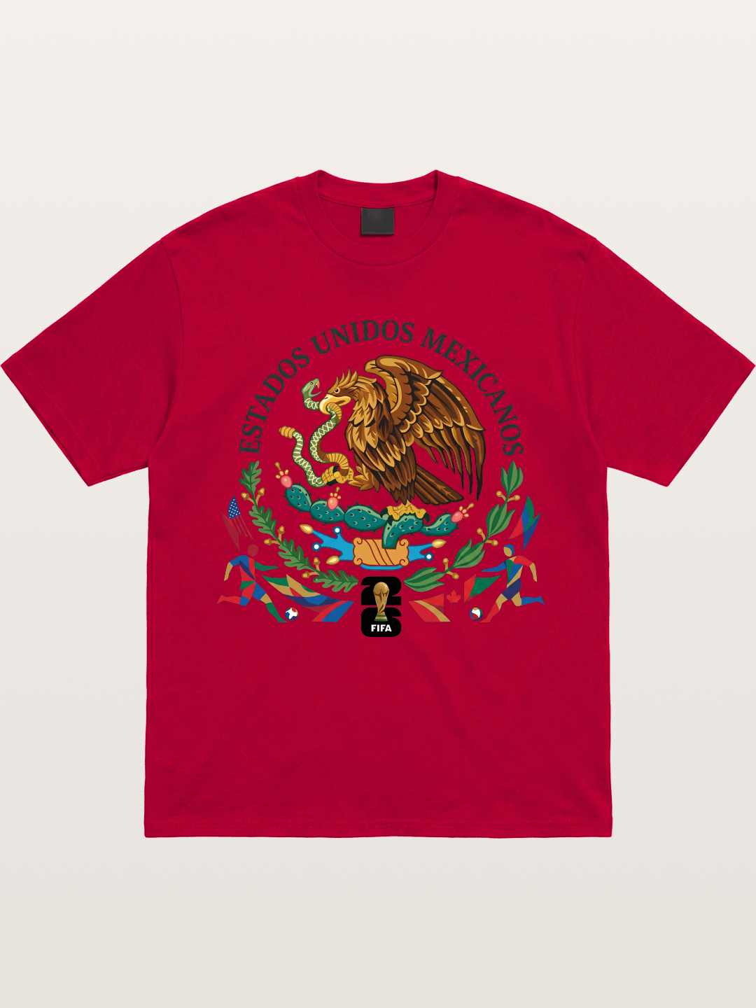 Mexican Eagle World Cup Art Gildan T-shirt