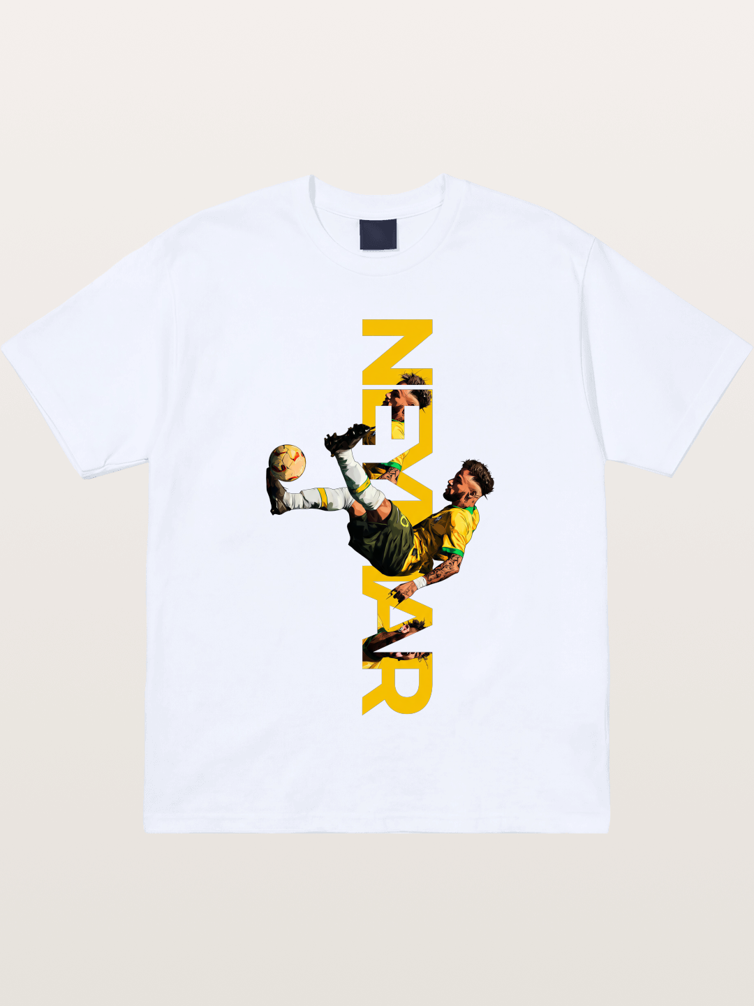 Neymar Brazil Bicycle Kick Gildan T-shirt