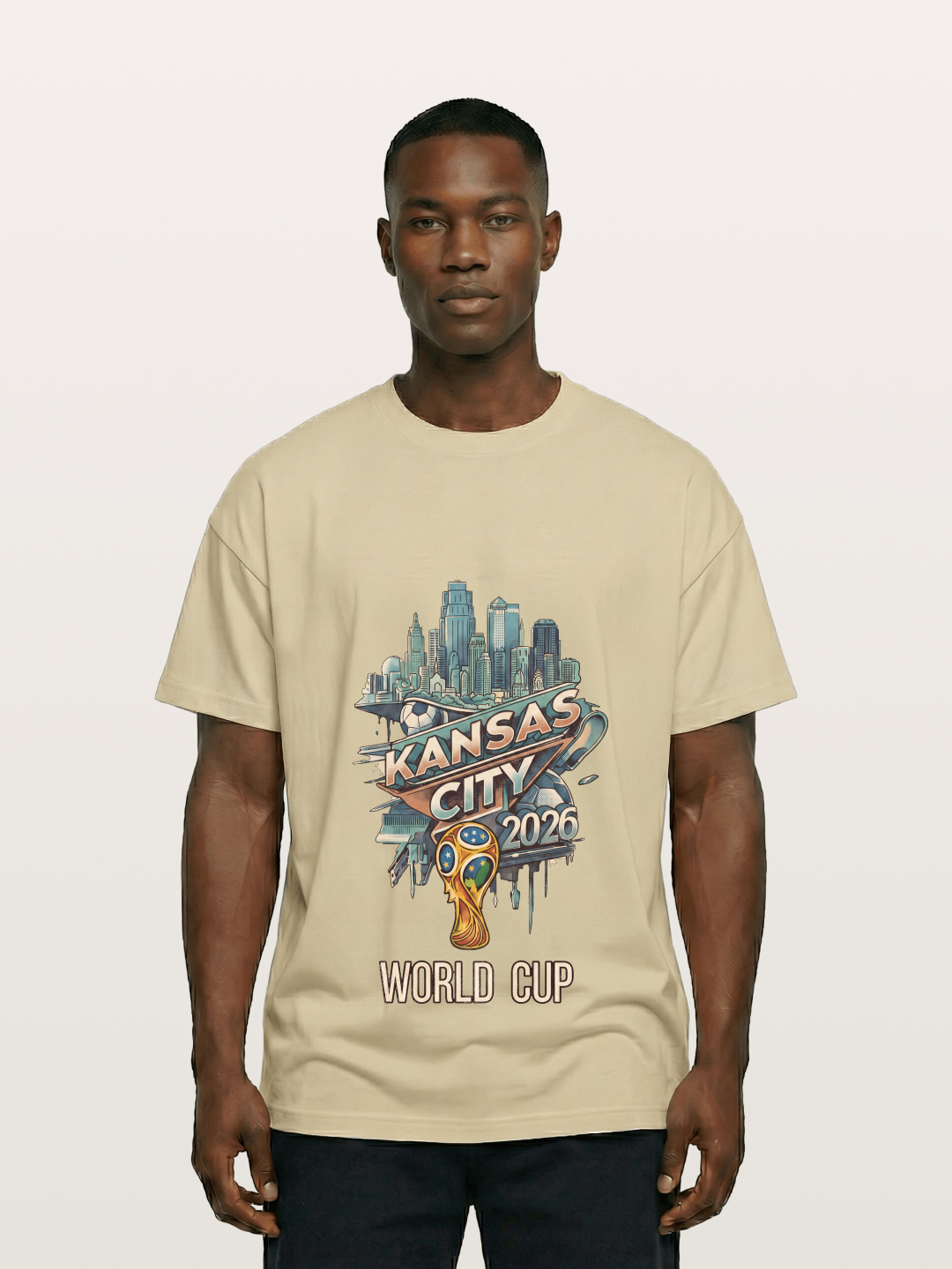 KC World Cup 2026 Emblem Gildan T-shirt