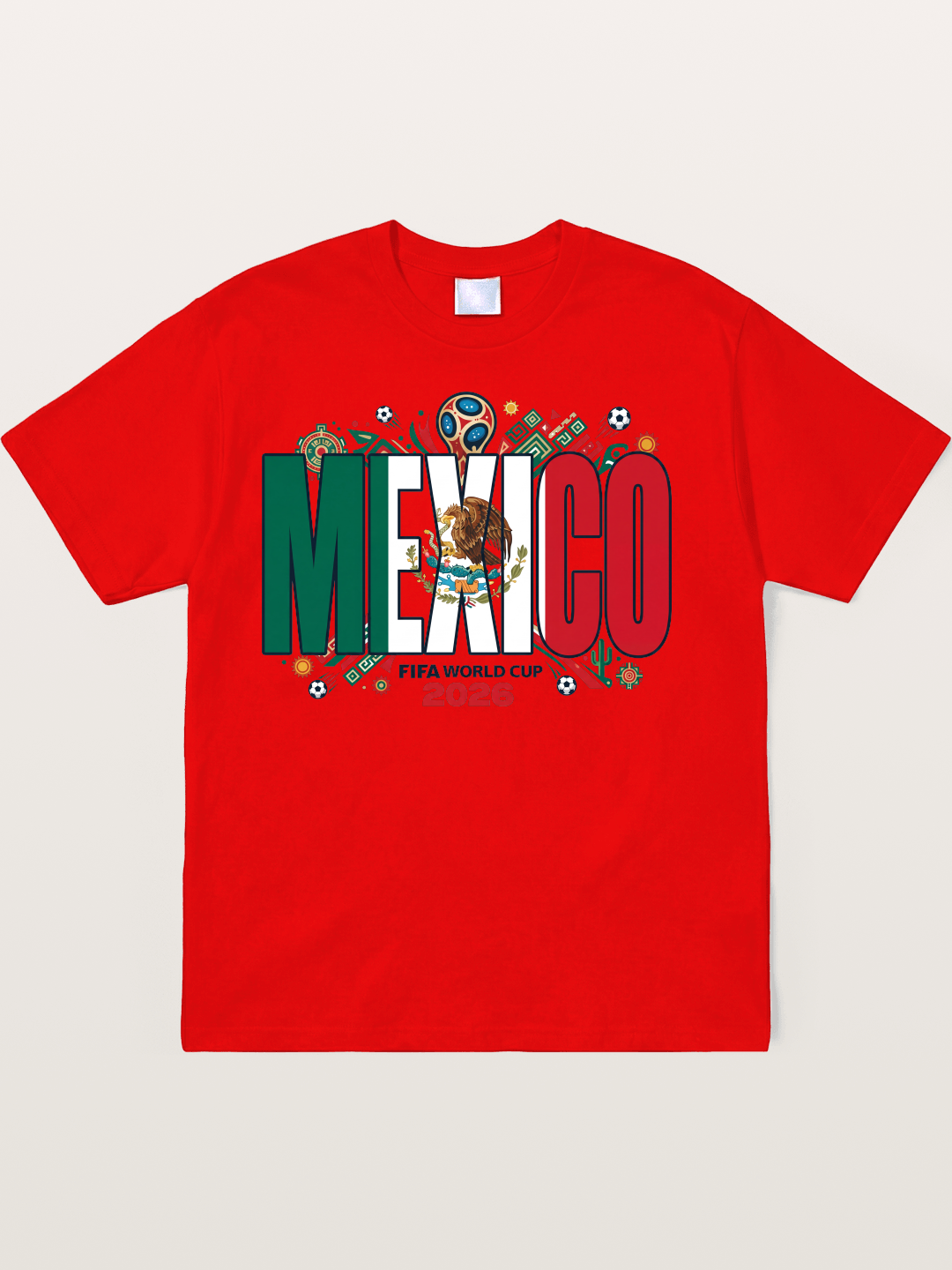 Mexico 2026 World Cup Lettering Soft-Stay T-shirt