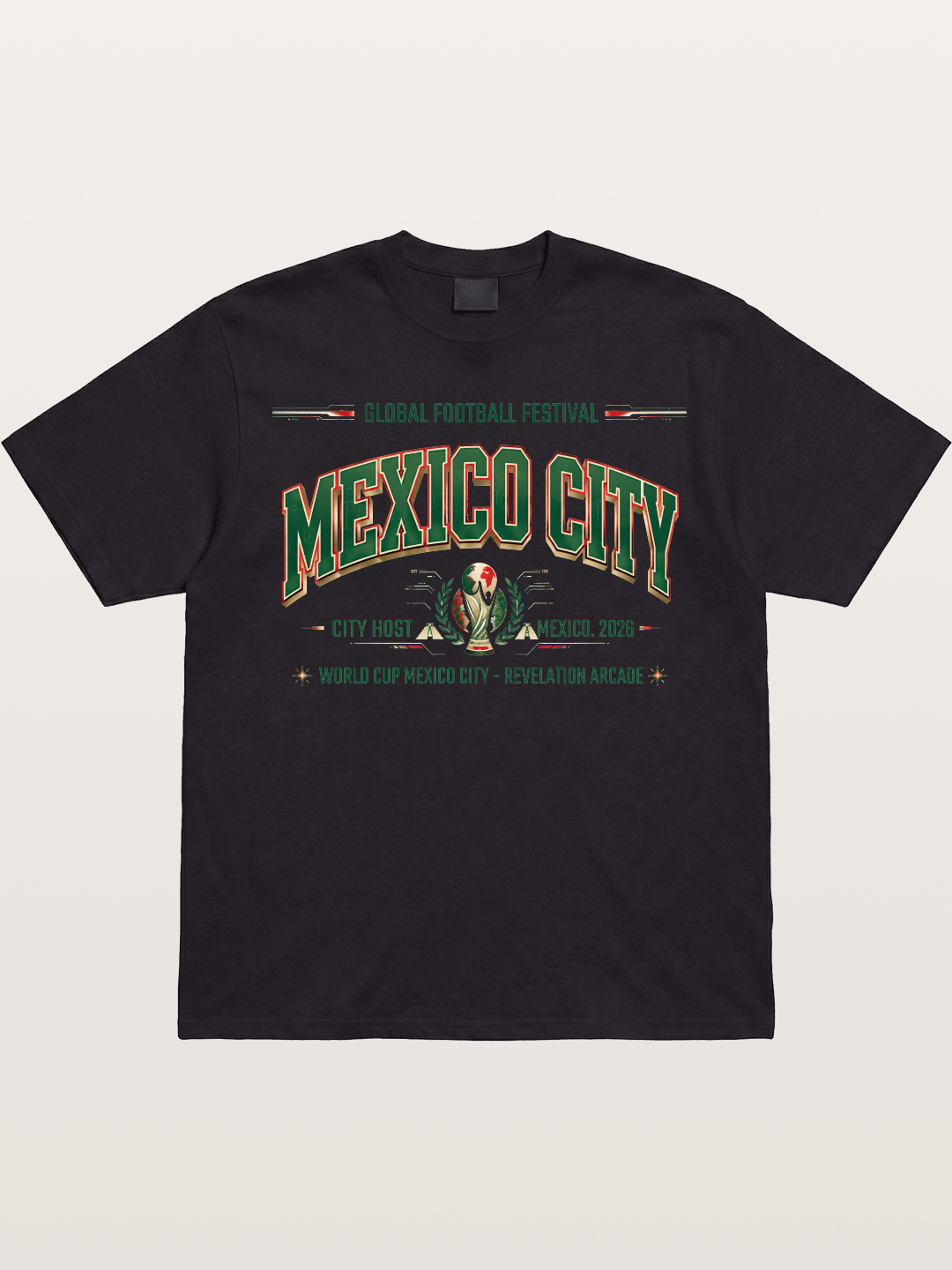 Mexico City 2026 WC Host Sticker Gildan T-shirt
