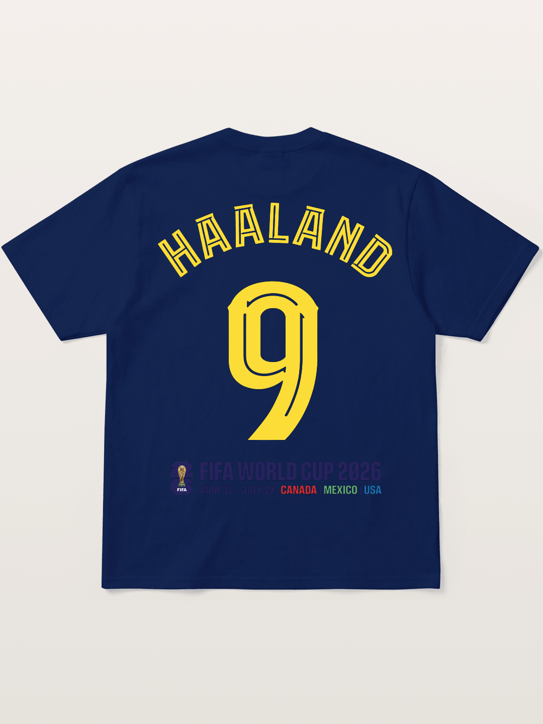 Haaland 9 World Cup 2026 Soft-Stay T-shirt