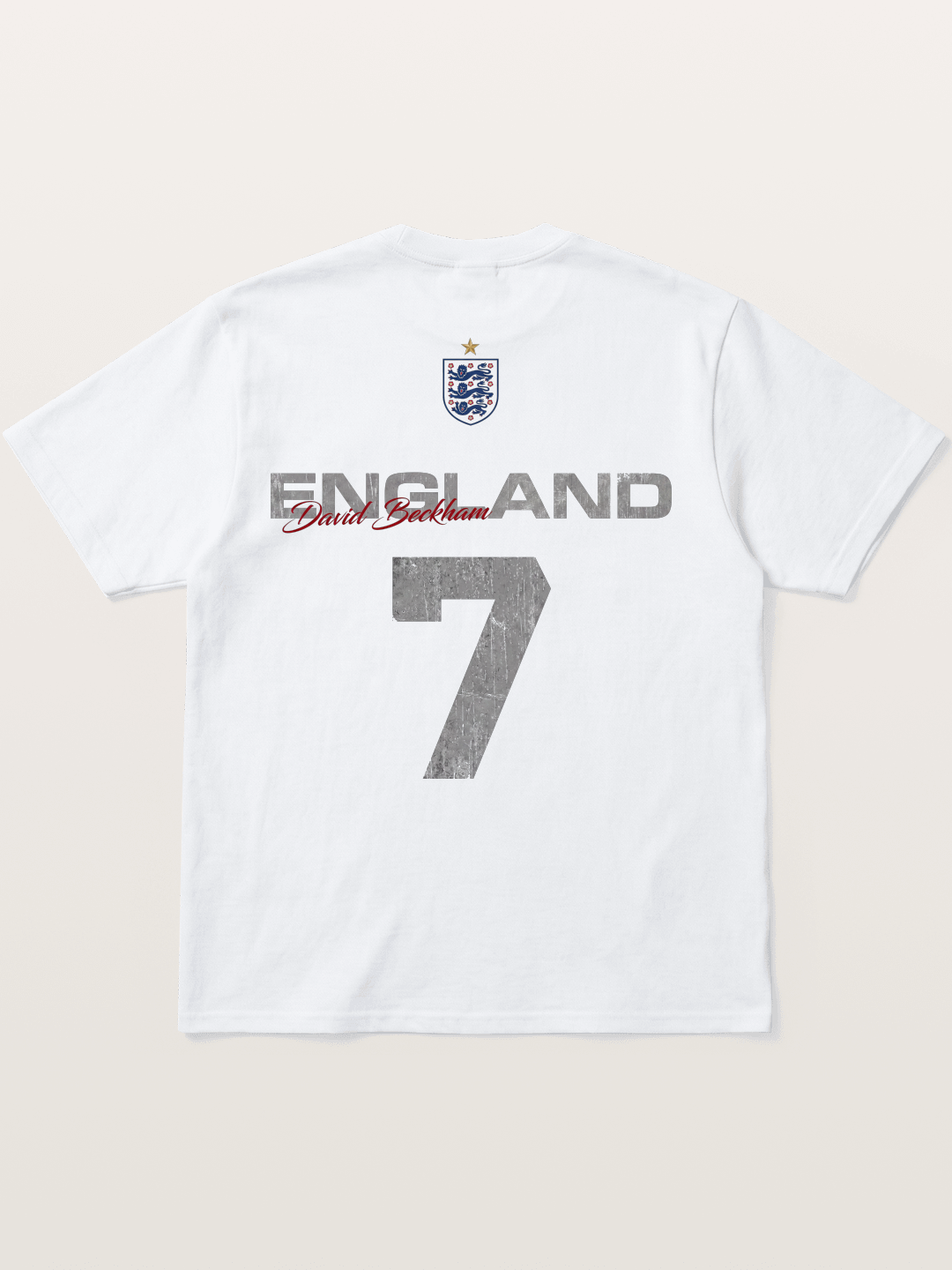 England Beckham 7 Vintage Cotton T-shirt