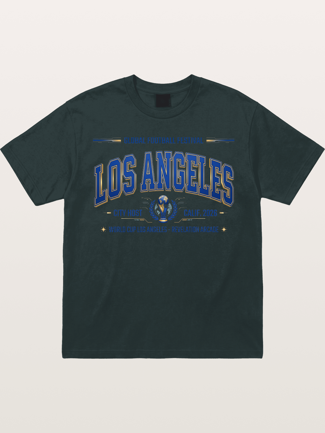 Los Angeles 2026 WC Badge Gildan T-shirt