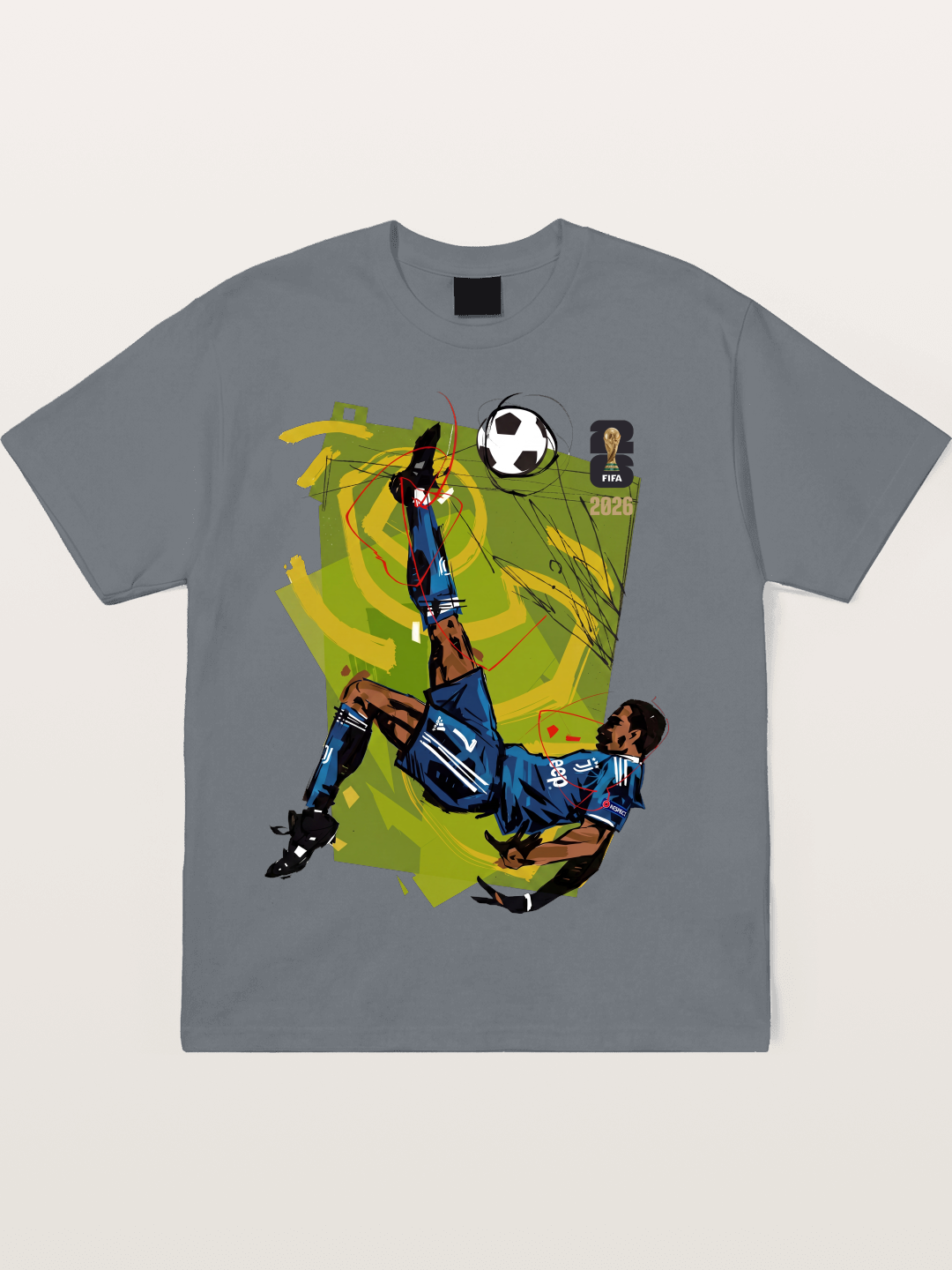 Cristiano Ronaldo's classic goal-scoring move Cotton T-shirt