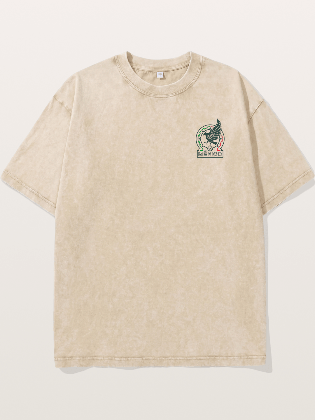Mexico Football Eagle Crest Washed T-shirt