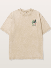 Mexico Football Eagle Crest Washed T-shirt