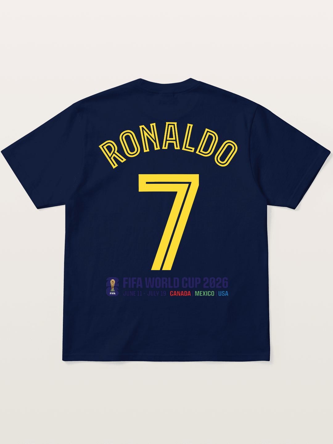 Ronaldo 7 World Cup 2026 Gildan T-shirt