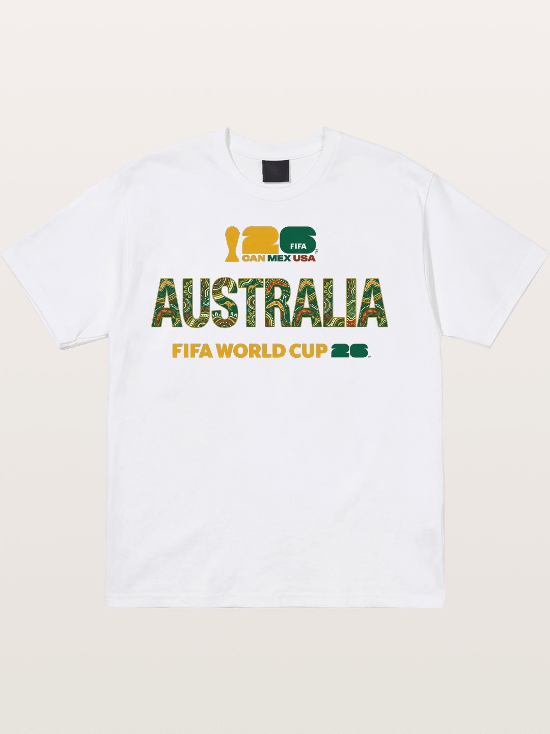 Australia 2026 Aboriginal Design Cotton T-shirt
