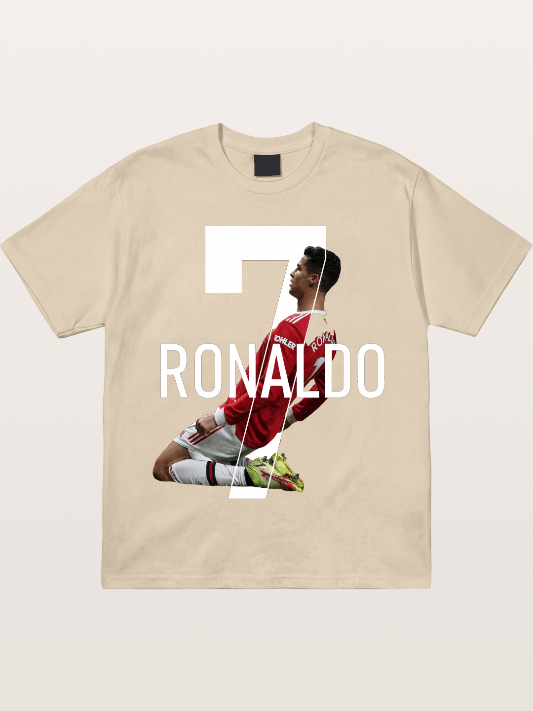 Ronaldo Red Jersey Celebration Pose Gildan T-shirt