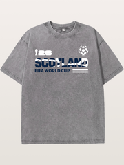 Scotland 2026 World Cup Logo Washed T-shirt
