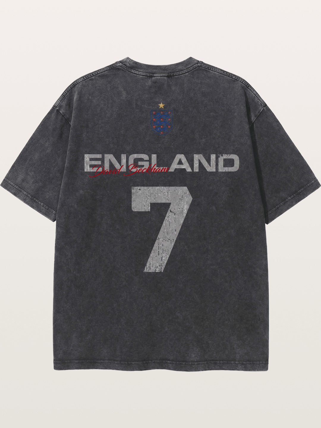 England Beckham 7 Vintage Washed T-shirt