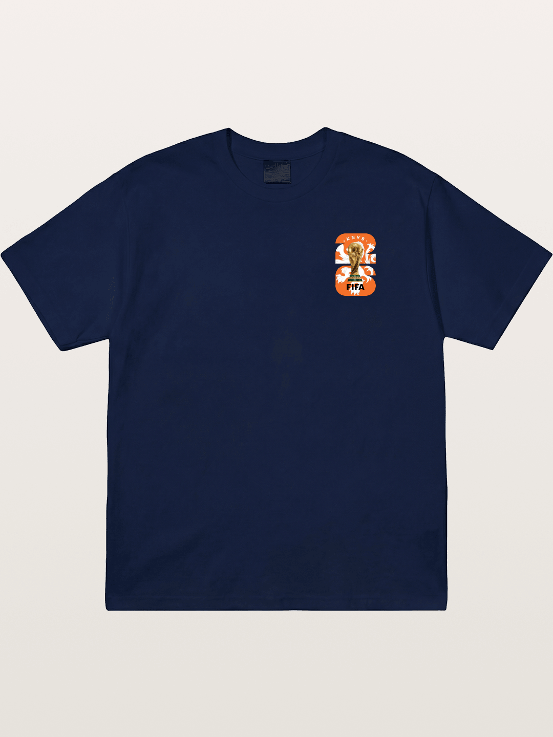Netherlands World Cup Trophy Crest Gildan T-shirt