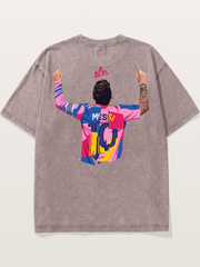 Messi No.10 Washed T-shirt