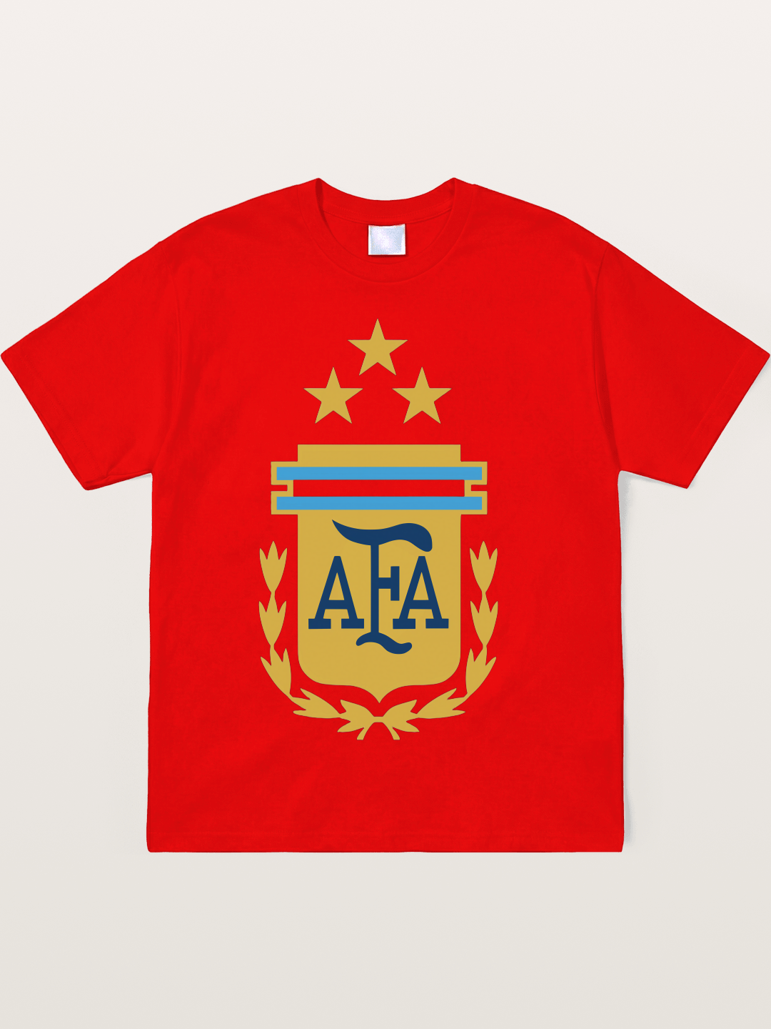 Argentina AFA Three Stars Badge Soft-Stay T-shirt