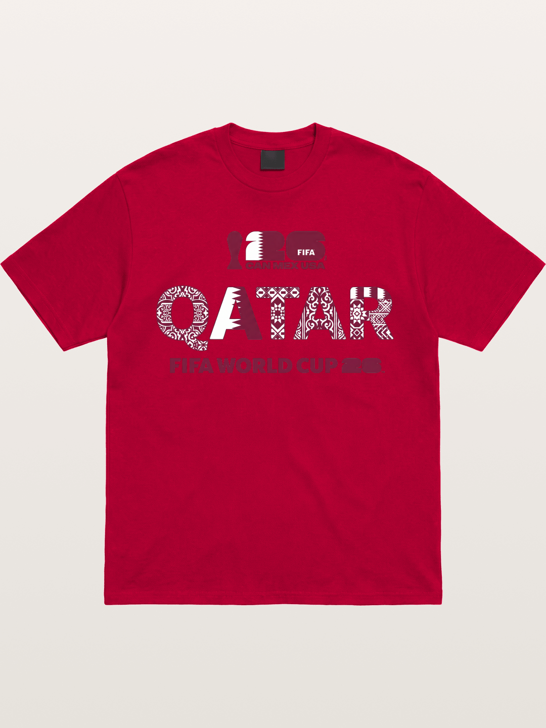 Qatar 2026 Geometric Ornament Art Gildan T-shirt