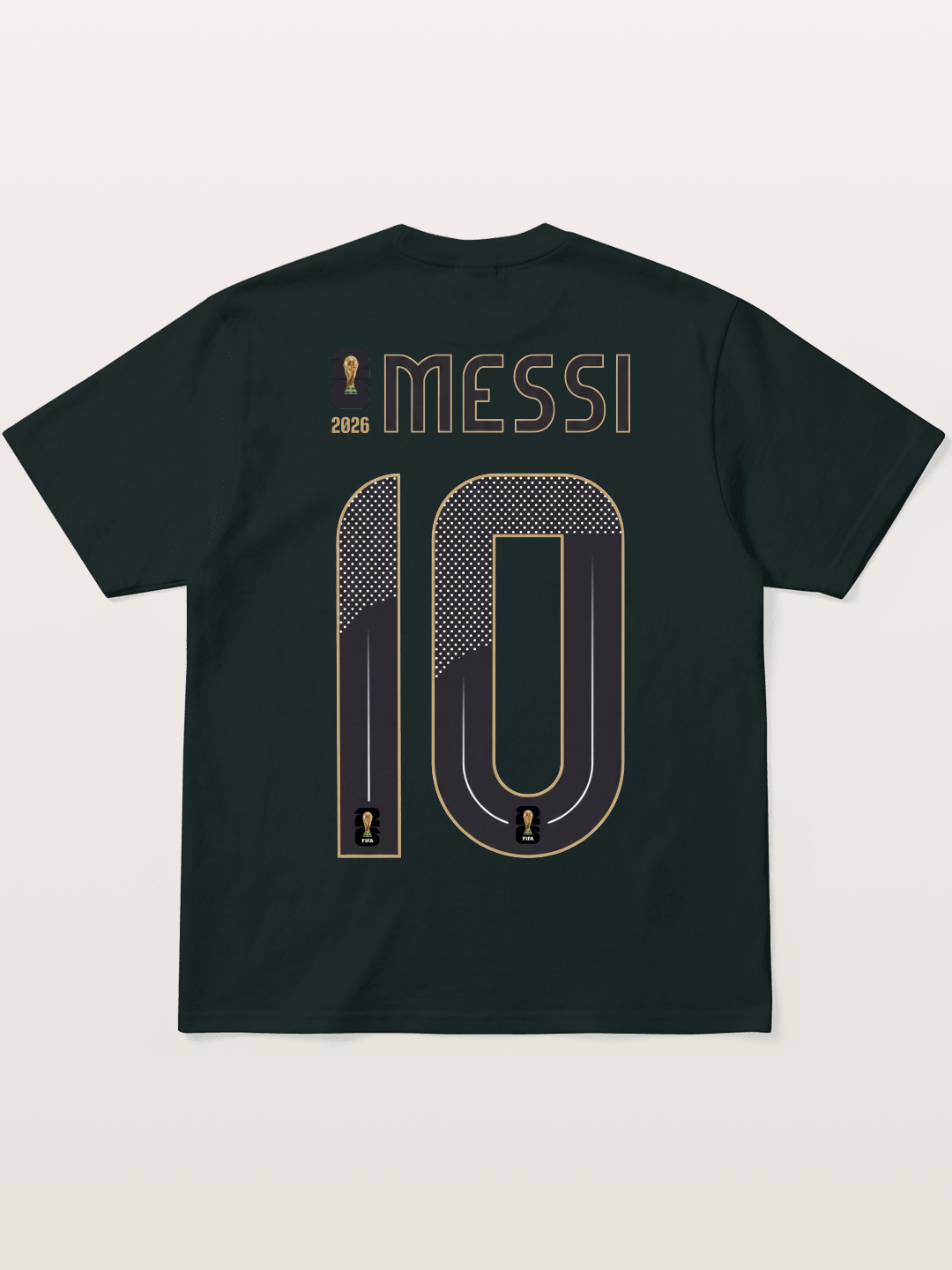 Argentina 10 Messi 2026 WC Gildan T-shirt