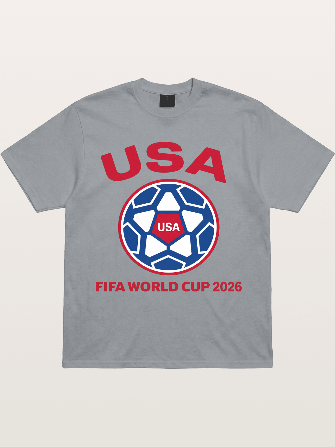 USA WC 2026 Soccer Ball Emblem Gildan T-shirt