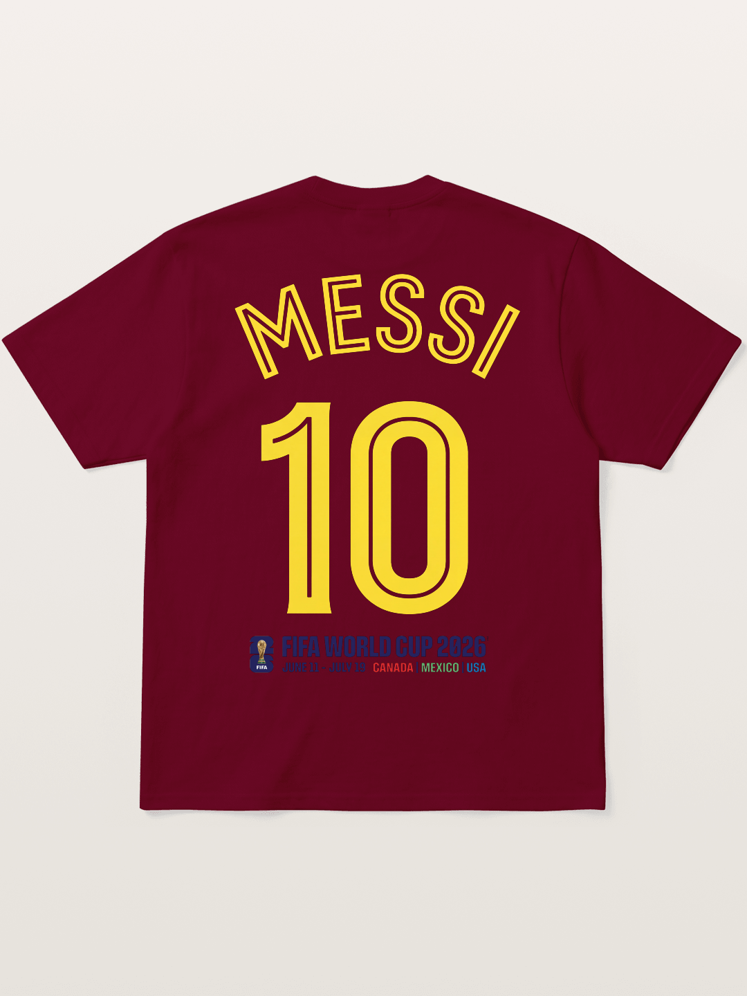 Messi 10 World Cup 2026 Gildan T-shirt