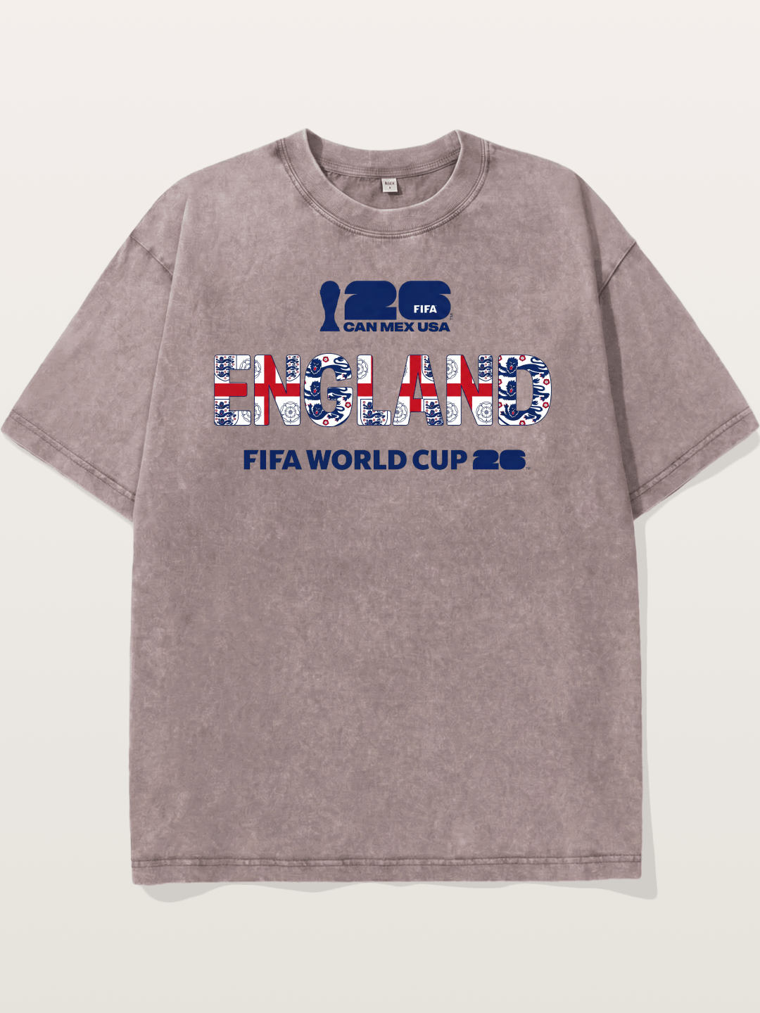 England 2026 World Cup Crest Washed T-shirt