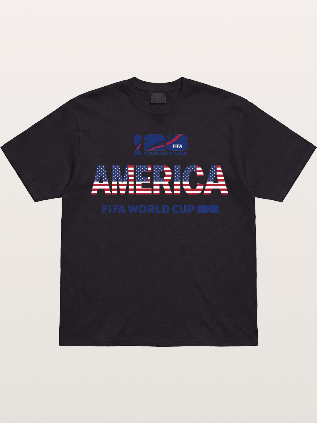 2026 World Cup MEXUSA Flag Art Gildan T-shirt