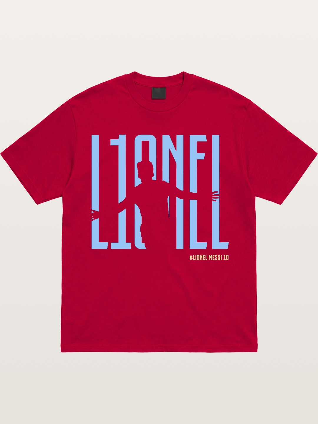 Lionel Messi Celebration Silhouette Gildan T-shirt
