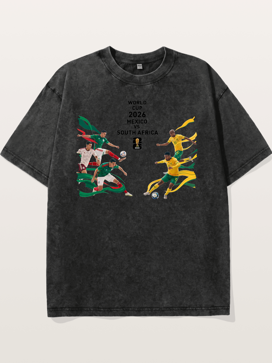 2026 Mexico vs South Africa Washed T-shirt