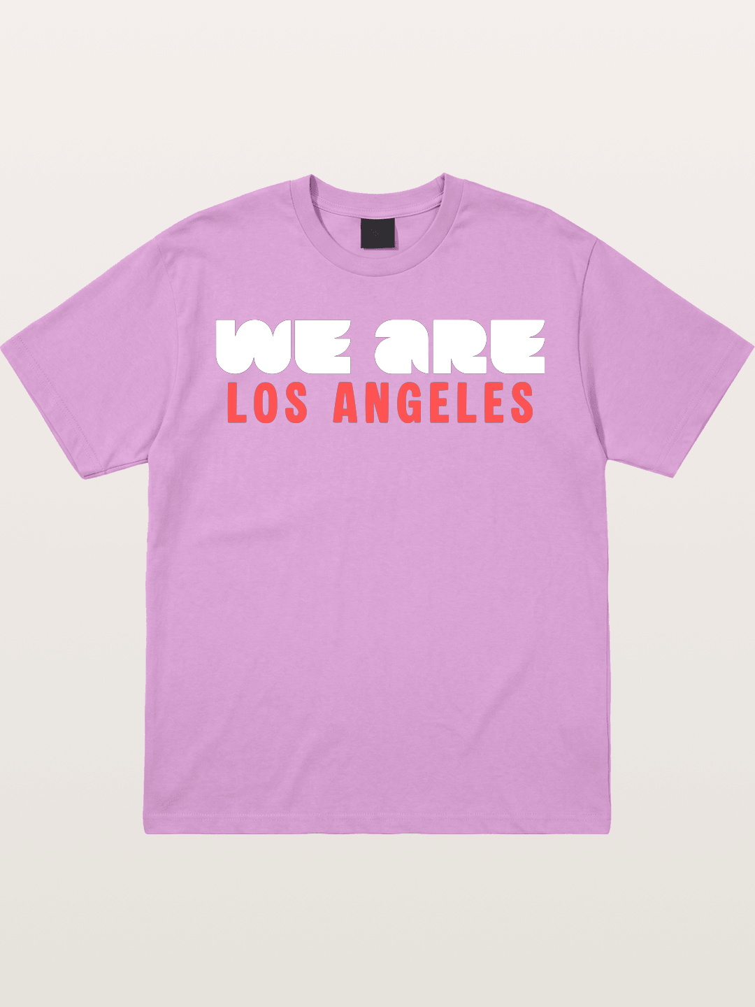 Los Angeles Red-Blue Typo Gildan T-shirt