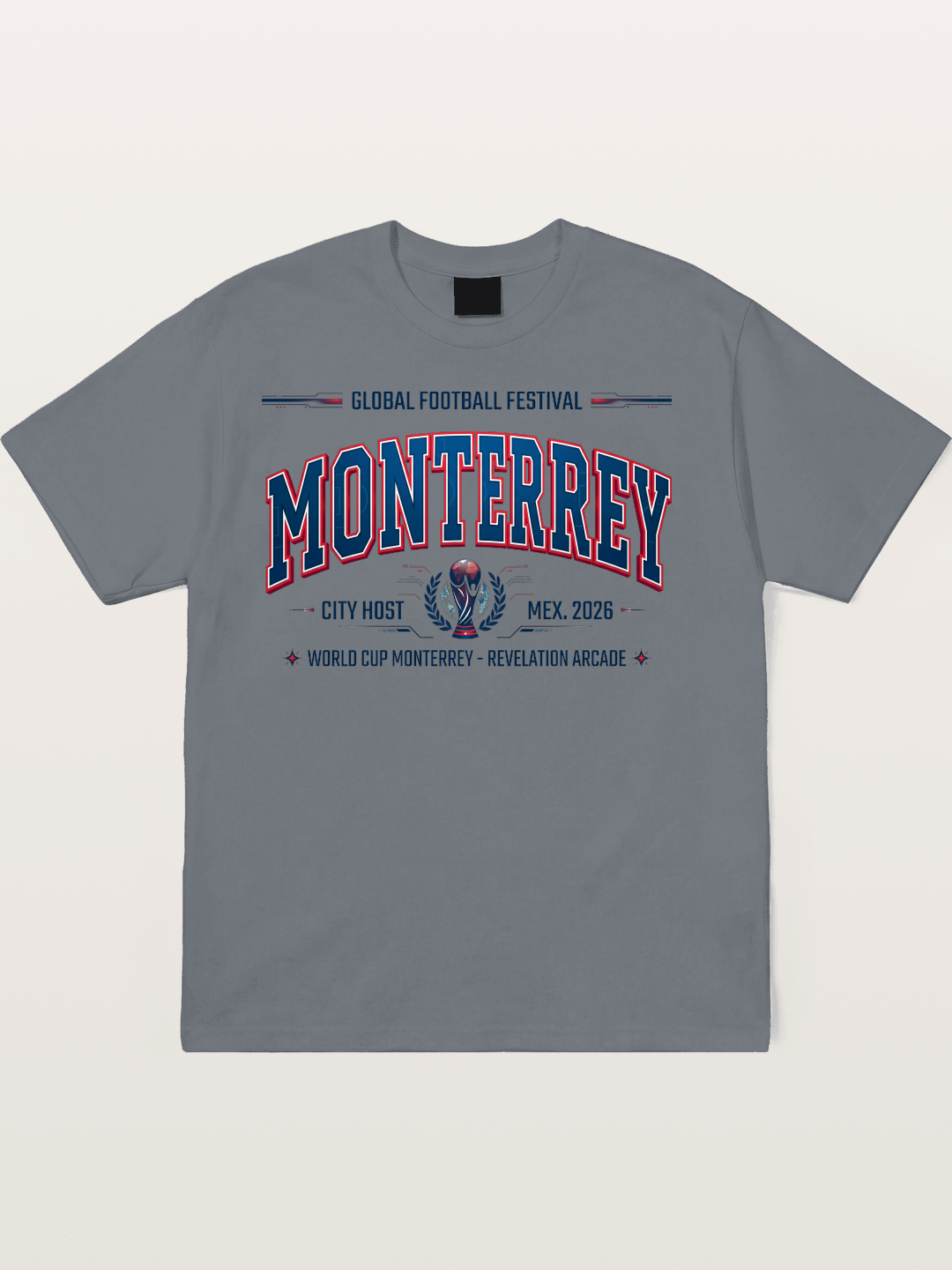 Monterrey 2026 World Cup Graphic Cotton T-shirt