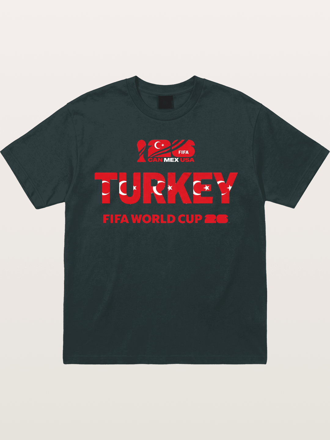 Turkey 2026 Crescent Star Design Gildan T-shirt