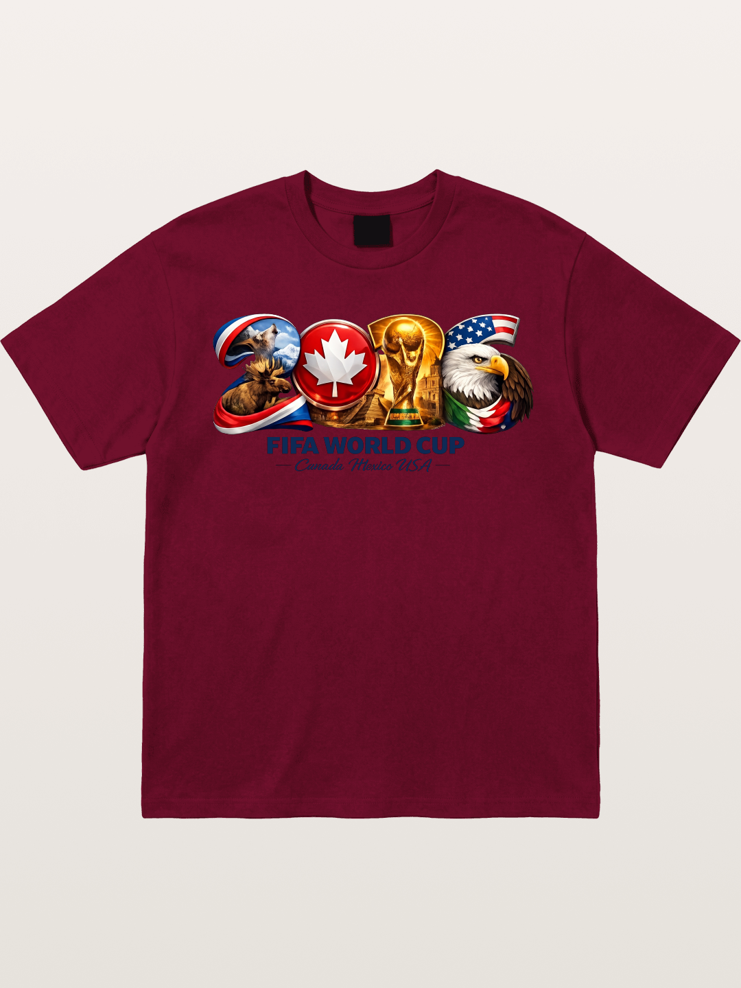 2026 FIFA World Cup Host Nations Gildan T-shirt