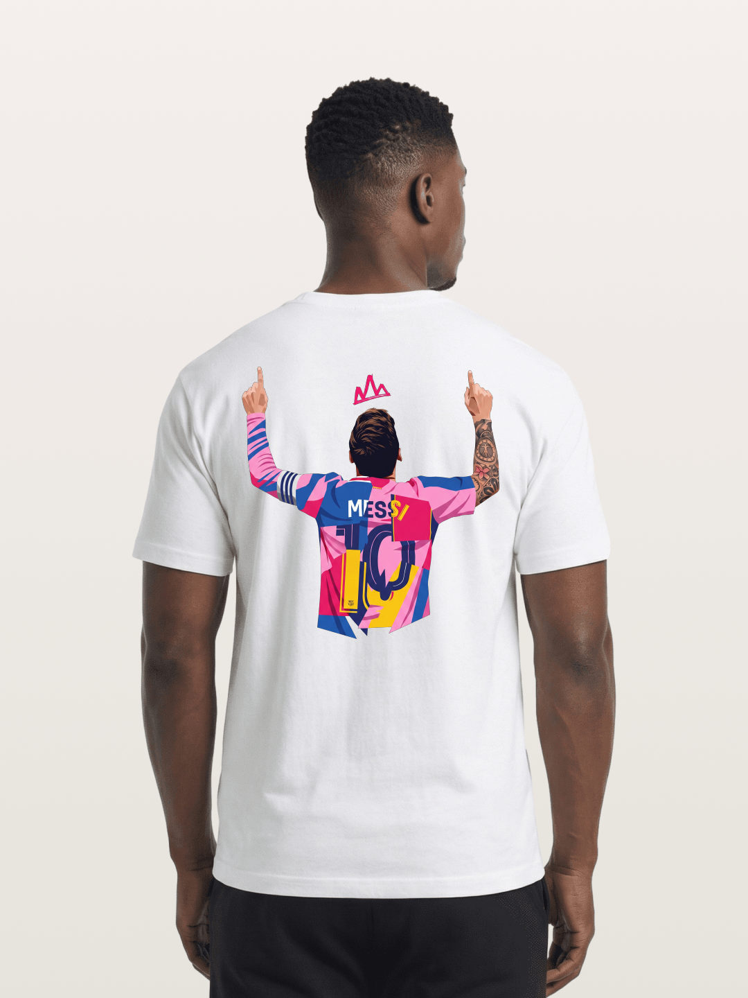 Messi No.10 Cotton T-shirt