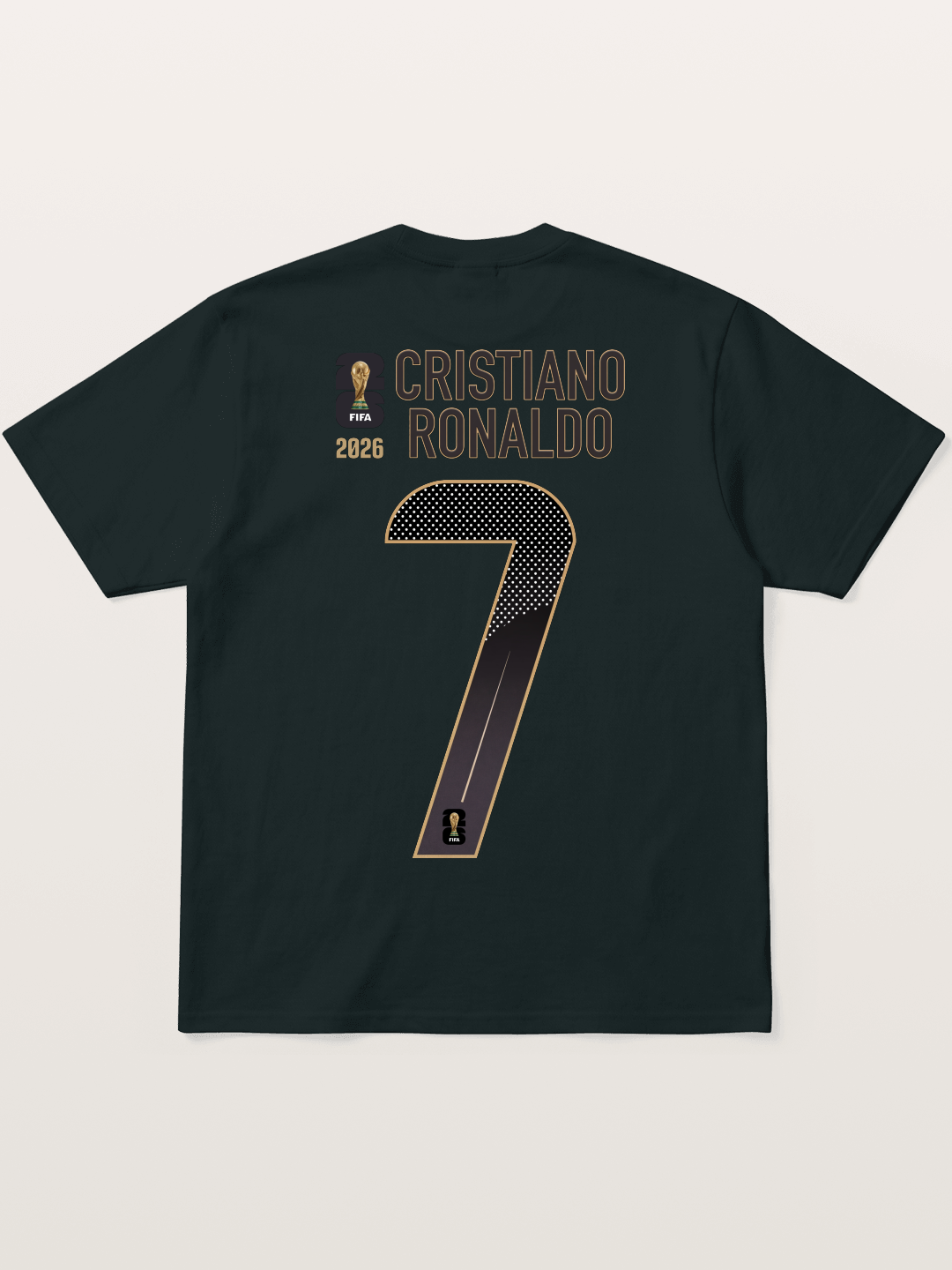 Portugal 7 Ronaldo 2026 WC Gildan T-shirt