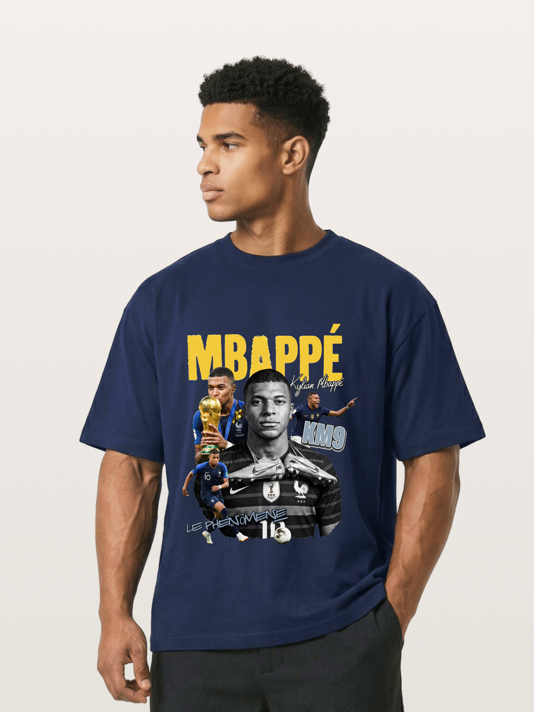 Kylian Mbappé KM9 Graphic Gildan T-shirt
