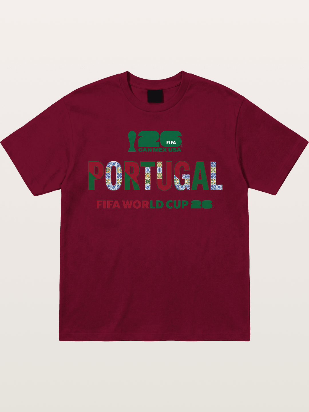 Portugal 2026 Pattern Art Gildan T-shirt