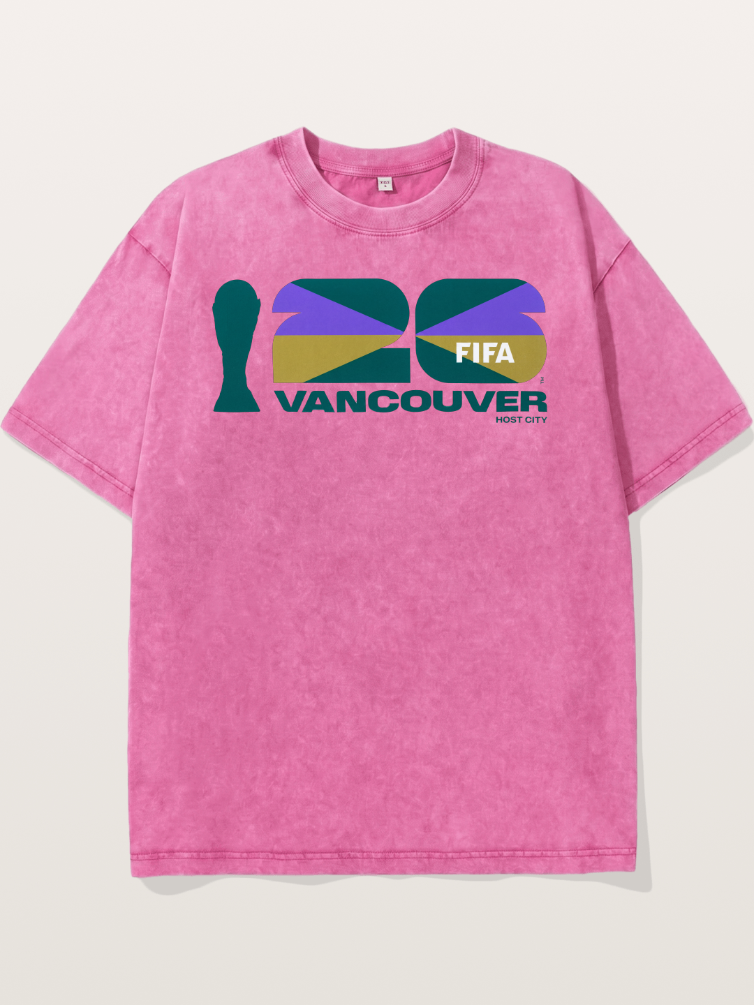 Vancouver 2026 WC Host City Logo Washed T-shirt