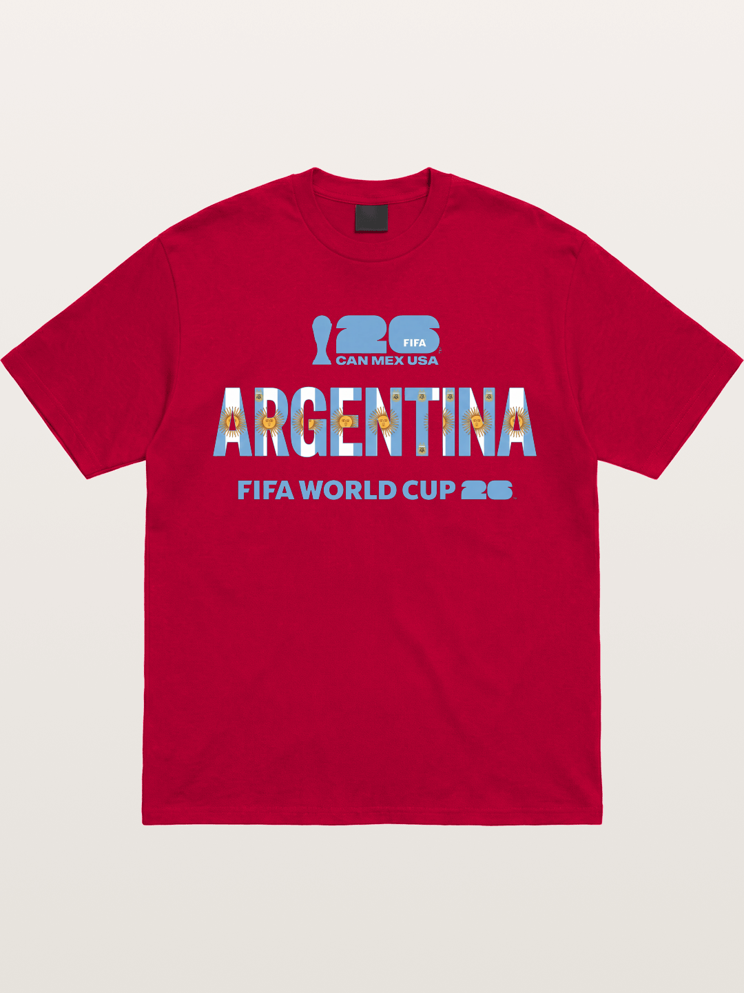 2026 World Cup Argentina Sun Design Gildan T-shirt