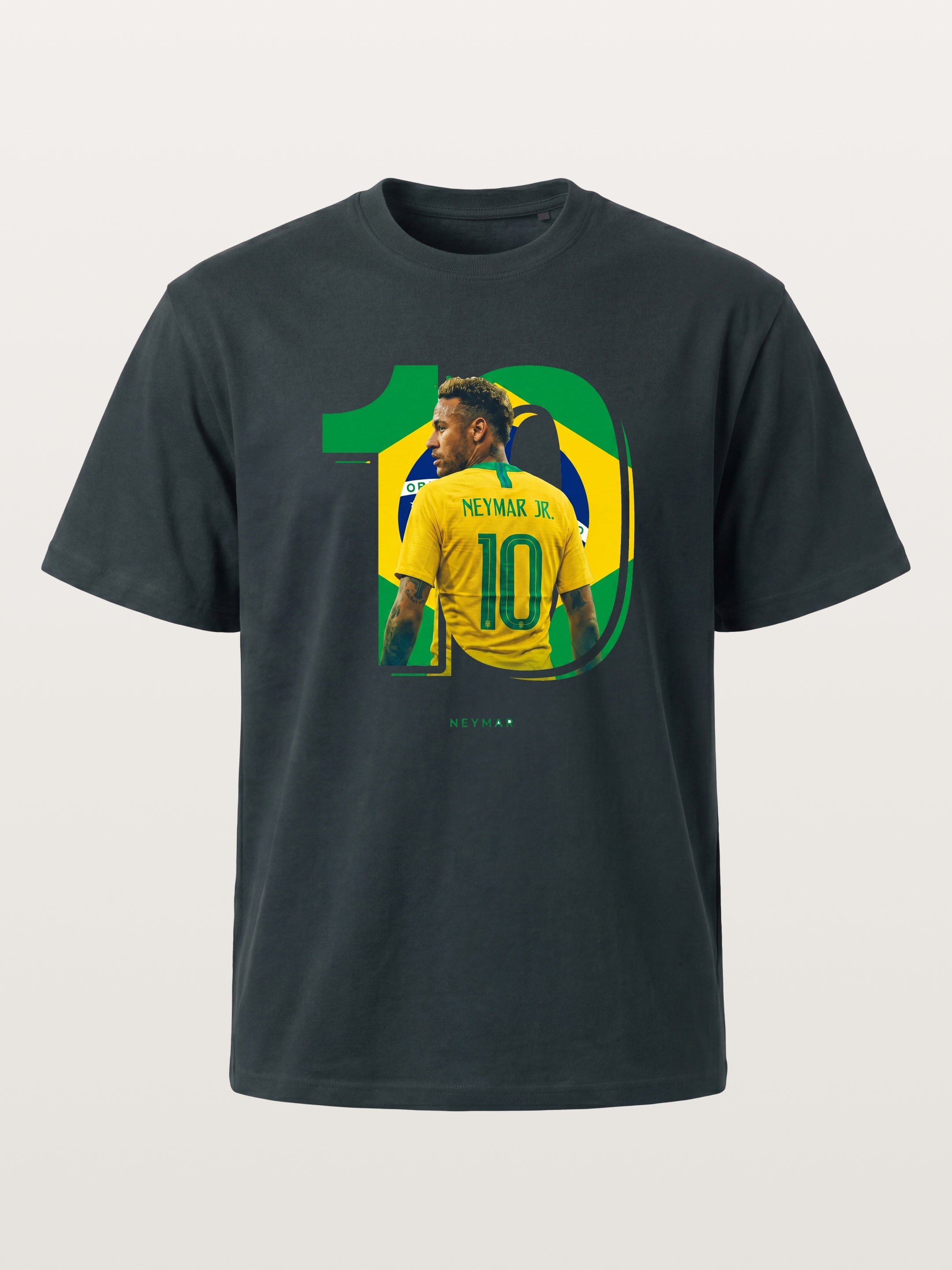 Neymar Brazil 10 Jersey Print Gildan T-shirt